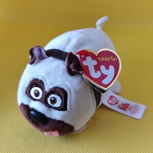 3/$30💜TY Beanie Secret Life of Pets Dog MEL 4" long x 2" tall Plush Stackable